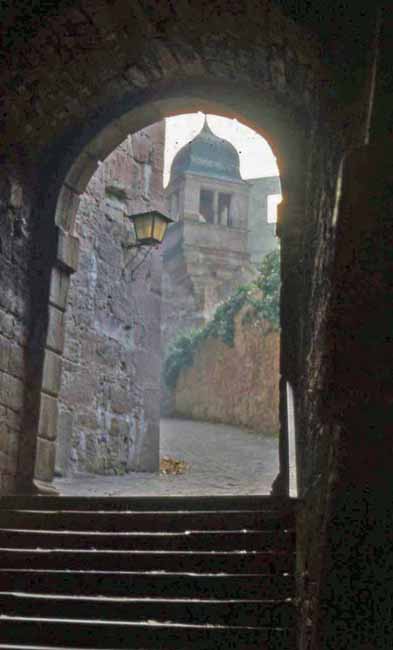 an side street in Old Town